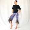 HIKARI／SALE／Karakusa print cropped pants