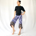 HIKARI／SALE／Karakusa print cropped pants
