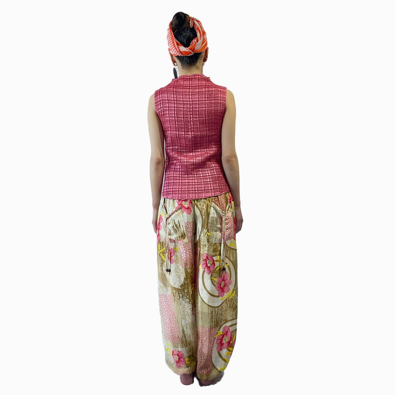 IMPORT SELECT／インドシルク／ロングパンツ