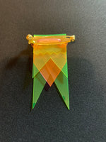 CICADA ／ Cicada Brooch ／ Yellow & Pink